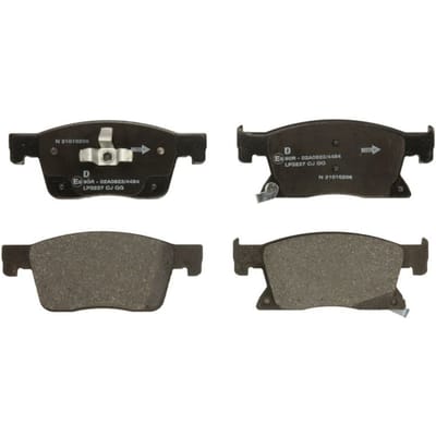 Remblokset DELPHI LP3237, voor