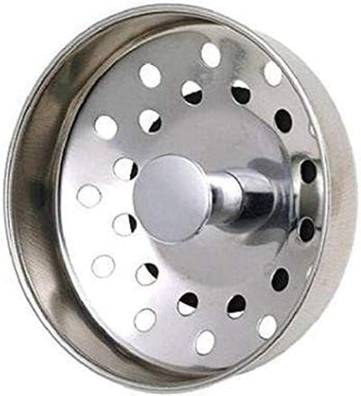 Spoelbak Zeef Mand Vervangend Onderdeel voor 3 Inch Afvoer - Chromen Afwerking