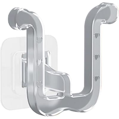 Zelfklevende Pantoffelhaken Pantoffelrekken Zonder ponsen Wandmontage Schoenen Opbergrek Drooghanger Badkamer Schoenenhaak Accessoires white