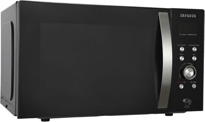 Magnetron met Grill - Oven Apparaat - Snel Maaltijden Bereiden - 5 Vermogensniveaus - 23 Liter Inhoud - Zwart