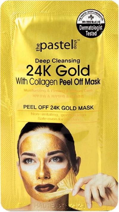 The Pastel Shop 24 Karaats Goud, met Collageen, Peel-Off Mask