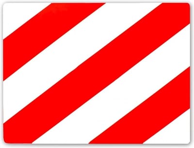 Markeringsbord lange lading - Lange lading - Aluminium