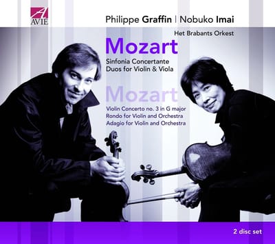 Philippe Graffin, Nobuko Imai, Het Brabants Orkest - Mozart (2 CD)