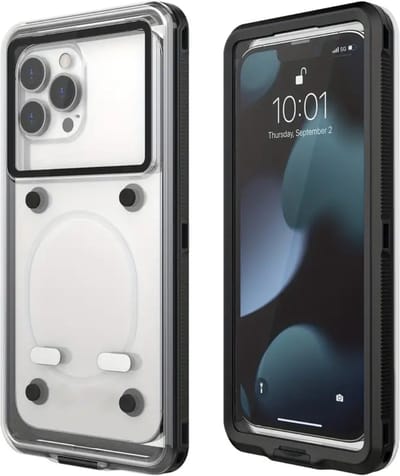 Bovista Waterdichte Telefoonhoesjes - Waterdicht Telefoonzakje - Waterproof Festival Opbergtasje - Documententasje - Waterbestendig - Zwart