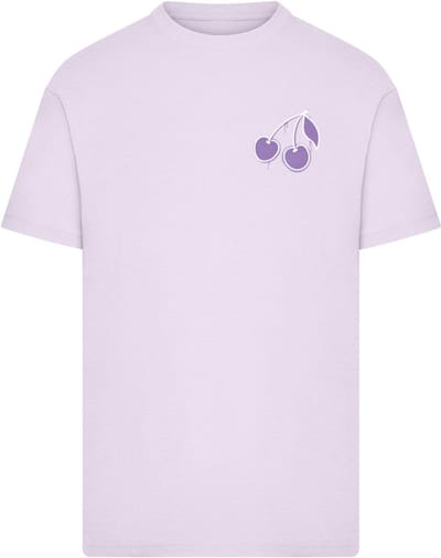 Mister Tee - Paradise Cherries Heren Tshirt - XS - Lila
