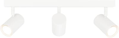 Ledvion LED Plafondspot Wit 3-lichts Rechthoek GU10 3W neutraal wit