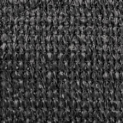 vidaXL - Balkonscherm - HDPE - 90x400 - cm - antraciet