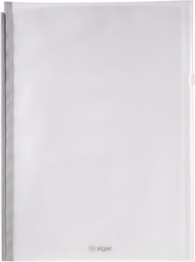 Sigel accessoireszak agenda - Conceptum Flex - A4 - grijs met zipsluiting - opbergtas - SI-CF302
