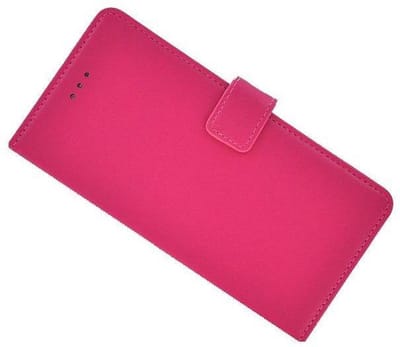 Roze Pu Leder Wallet Bookcase Fashion Hoesje Geschikt voor Samsung Galaxy J5 2017