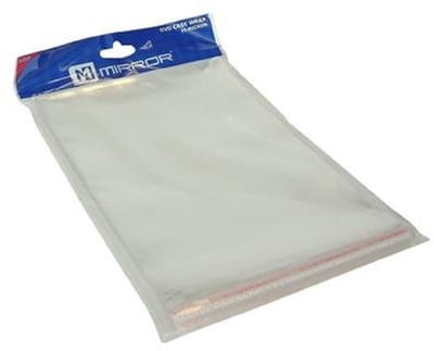 Allecto - Transparante DVD-bags - 100 Stuks - Hoogwaardige CD/DVD Covers