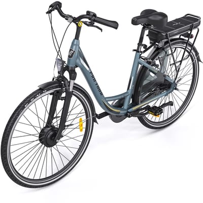 NETTLIFE Elekctrische Fiets CITY 1.3 - 250W - Tot 25km/h - Bereik 35-45km - IP54 - Shimano 7 Versnellingen - Mannen/Vrouwen