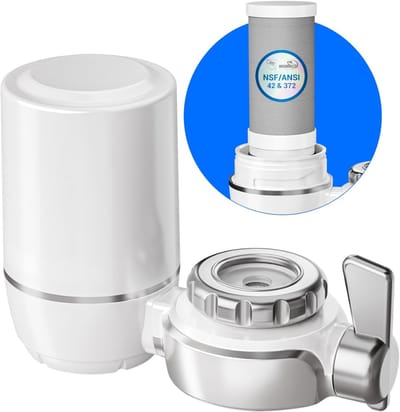 REN® Waterfilter kraan - Waterfilter - Wit - 19cm x 8cm x 21cm