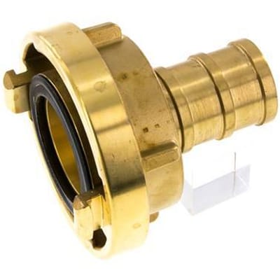 52-C (66 mm) Messing Storz-koppeling 38 mm Slangpilaar Draaibaar