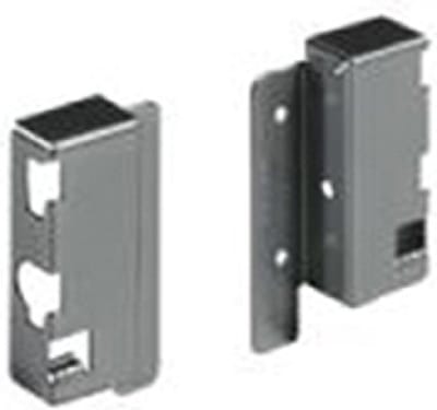 Hettich hoekverbinder wit h=144mm rechts ( a 1 st )