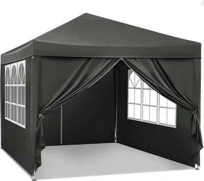 Botec party tent - partytent opvouwbaar - partytent easy up - Opvouwbaar, UV-bescherming en Inclusief Draagtas - 3x3M