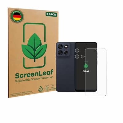 2 Stuks Screenprotector voor Motorola Moto G56 (Voor+Camera) - Hoogwaardige Beschermfolie transparant