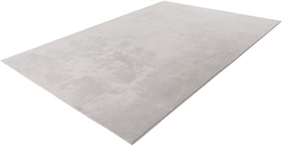 Lalee Vloerkleed - Tapijt - Effen - Zilver - Zacht en Comfortabel - Antislip-onderzijde - Wasmachinebestendig
