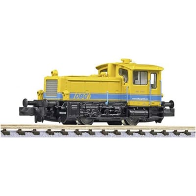 Liliput L162601 N dieselrangeerlocomotief, 332 013-2 (DBG), DB AG, geel, EP.V.
