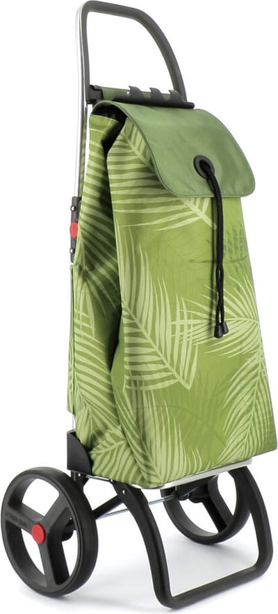 Rolser Boodschappentrolley I-Max Costa Rica - Opvouwbaar - 2 Grote Wielen - Kaki
