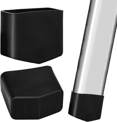 Rubberen voetjes voor ladders - Vervangende laddervoetafdekkingen 40x20mm - 2 stuks