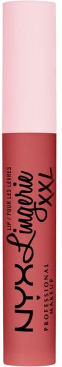 Nyx Professional Makeup Lip Lingerie XXL - Xxpose Me - Matte, niet-overdraagbare lippenstift - Roos