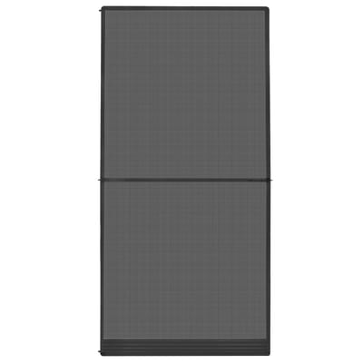 vidaXL - Scharnierend - Insectenscreen - Antraciet - en - Zwart - 120 - x - 240 - cm