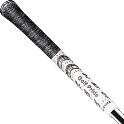 GolfPride New Decade MultiCompound STANDAARD Grip - Wit Zwart