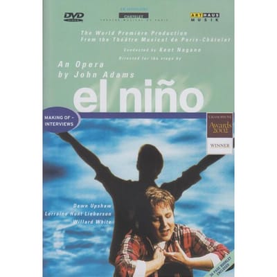 DVD JOHN ADAMS / KENT NAGANO, DAWN UPSH - El Nino  100221 Arthaus Musik Duitsland Klassiek Gebruikt