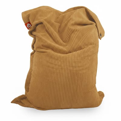 Whoober St. Tropez XL – Rechthoek Zitzak – Geel dik ribfluweel – Comfortabel & Duurzaam