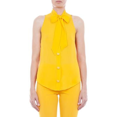 Moschino Shirt Yellow Size: 40 | Tanks &amp; Camis Outlet | Dames | Geel