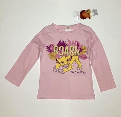 Disney Lion King longsleeve - roze - maat 98
