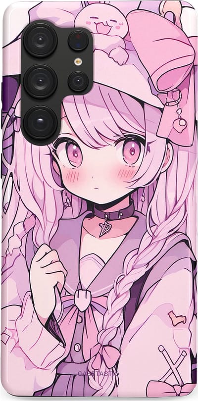Casetastic Hoesje Geschikt voor Samsung S25 Ultra - Stijlvolle Beschermende Duo-layer Case - Manga Magie