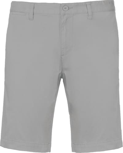 Kariban Heren chino bermudashorts K750 - Fine Grey - 60 NL (54 FR)