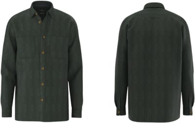 Fynch-Hatton Corduroy Overshirt – Dark Ivy