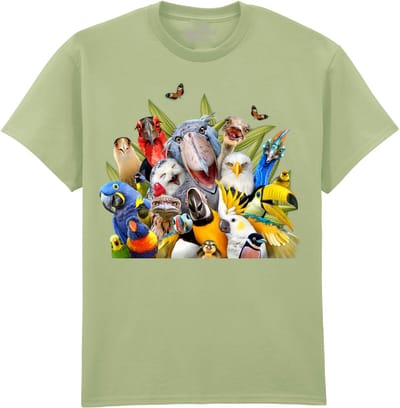 Vogels Watch The Birdie The Coloured House T-shirt M