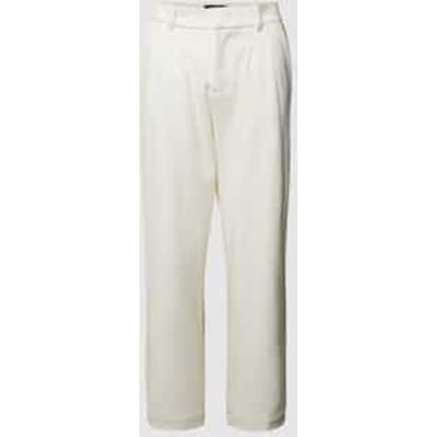 Stoffen broek met bandplooien