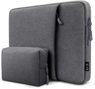 Dailygoods - Donkergrijze Laptoptas voor 13-13,3 inch Laptops - Beschermhoes