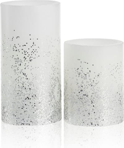 Pauleen Glowing Glitter - Wax LED Kaarsen - Set van 2