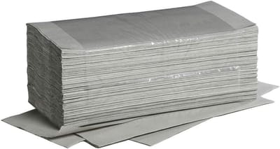 Papieren Handdoeken - Vouwdoeken - Hygiënisch Handen Wassen - 100% Gerecycled Materiaal - 20x250 Vel - Naturel