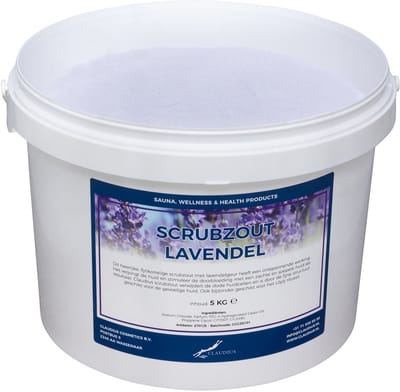Scrubzout Lavendel - 5 KG - Hydraterende Lichaamsscrub