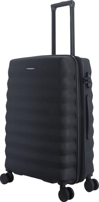 Saxoline - Flow | Harde koffer / Reiskoffer - 100L - Large - Zwart - Zwart / Large