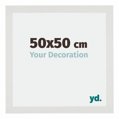 Your Decoration - Puzzellijst 50x50 cm - Wit Mat - Puzzellijst 500-1000 stukjes - MDF Fotolijst - Mura