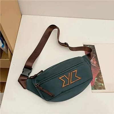 Livano Schoudertas - Dames - Heren - Crossbodytassen - Slingbag - Bag - Nektas - Nektasje - Messenger - Crossbody - Groen