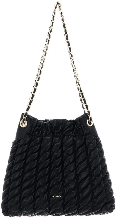 PICARD schoudertas Finesse Shopper Black zwart