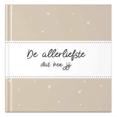Fyllbooks - De Allerliefste dat ben jij! Invulboek - Cadeau voor Partner - Valentijnsdag - Herinneringsboekje - 30 pagina's
