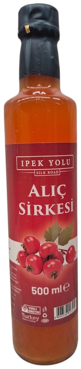 Meidoorn Azijn - 500ml - 100% Natuurlijk - Biologische Gefermenteerde - Alic Sirkesi - Ipekyolu