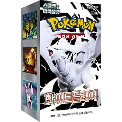 The Pokémon Company Pokémon TCG Scarlet & Violet White Flare-Booster Box Koreaans (Diversen) Nieuw