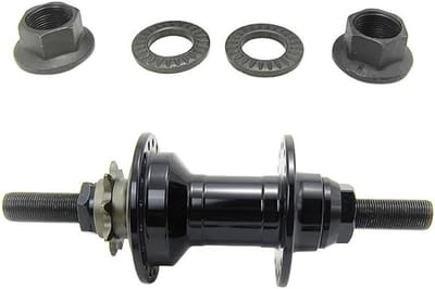 Fietsnaaf Achter - Naafmontage - Freestyle Rijden - Luid Ratelgeluid - 110mm - Zwart