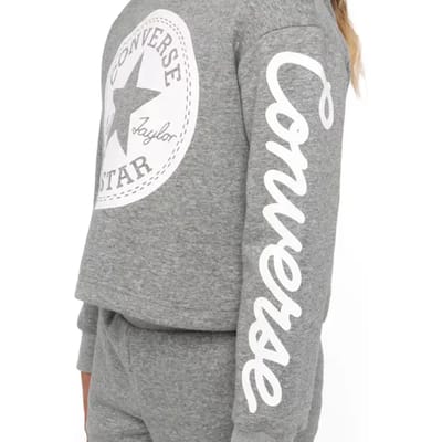 Nike tech fleece set in de kleur grijs.