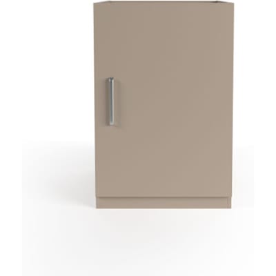Wasophoogte® Keukenkast - Onderkast keuken - Module N3 - 700(D)*600(B)*910(H) mm - Taupe